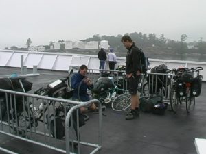 Meeting on the ferry