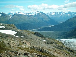 Surrounding mountains