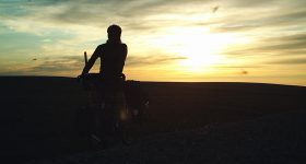 Cycling under the midnight sun