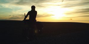 Cycling under the midnight sun