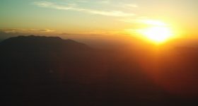 Sunset at Irente Viewpoint